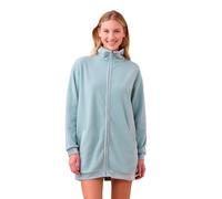 Noidinotte - Vestaglia donna micropile articolo unito. - XL Verde