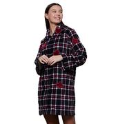 Noidinotte - Vestaglia donna micropile bigghi - M Nero