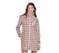 Noidinotte - Vestaglia donna micropile scots - S Rosa