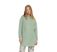 Noidinotte - Vestaglia donna roar in pile con zip - L Verde