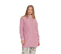 Noidinotte - Vestaglia donna roar in pile con zip - XL Rosa