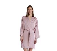 Noidinotte - Vestaglia in raso con maniche lunghe e cintura articolo pleasure - 48 Rosa