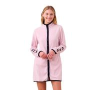 Noidinotte - Vestaglia invernale donna micropile articolo bow. - L Rosa