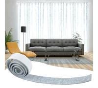 NoiFor se - Rotolo di feltro per la protezione dei mobili, per superfici dure (grigio, 3 mm x 20 mm x 100 cm)