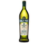 Noilly Prat Original Dry Vermouth, 18% Vol., 75 cl / 750 ml, un aperitivo francese ideale per il cocktail Martini, creato con 20 erbe e spezie come camomilla, coriandolo, arancia e fiori di sambuco