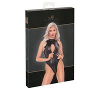 Noir - body a fantasia pelle di serpente (nero) - L