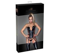 Corsetto con Reggicalze in Pizzo Noir (nero)