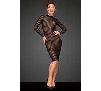 Noir Handmade F182 Classic Dress Made Out of Elastic Tulle XL