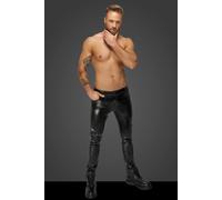 Noir Handmade H067 Long Pants Made of Snake Wetlook with Back Pockets M