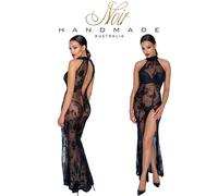 Noir Handmade F239 Long Tulle Dress XL