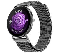 Noise Diva 2 Fashion Smart Watch da donna, quadrante elegante, display AMOLED da 36 mm, vestibilità aderente, tracker femminile migliorato, chiamate BT, monitoraggio del sonno, assistente vocale AI