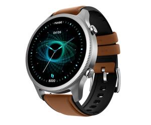 Noise Fit Halo 1.43" AMOLED Display, Bluetooth Calling Round Dial Smart Watch, Premium Metallic Build, Always on Display, Smart Gesture Control, 100 Sports Modes, Up to 7-Day Battery Life, BT v5.3,