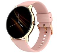 Noise Orologio intelligente con quadrante rotondo con chiamate Bluetooth, display TFT da 1,39 pollici, batteria fino a 7 giorni, oltre 100 quadranti, IP68, cardiofrequenzimetro, Rosa, Onesize, Stile