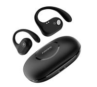 Noise Pure Pods, auricolari aperti senza fili con tecnologia AirWave™, fino a 80 ore di riproduzione, quad mic con ENC, driver dinamico al neodimio da 16 mm, cinturino puro staccabile, BTv5.3 (Power