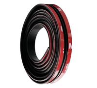 Noise Reduction, Vehicle Window Gap, Trunk Compartment Seal, Extreme Cold Resistance, Complete Gap Filling, Air Tight Rubber Gasket, Automotive Exterior Accessories, 5 Meter Black T Type Trim Kit