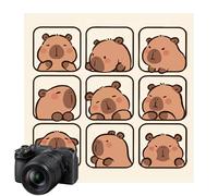 Noiseless Fabric Adhesive Wrap, Open Lay Flat Makeup Bag Organizer for Cosmetics, Screen Protection, Lipstick, lozione, correttore, Eyeshadow and Travel Equipments, Mixed Color