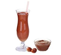 noisetée faire milkshake poudre Gino Gelati au lait se secoue (1 kg)