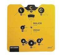 Noisy Clan Essential Card Cerchio delle quinte Strumento melodico per Musicisti | Aiuto Tutto in Uno per la Teoria Musicale con Download Trasparente di eBook | Tutti Gli Strumenti | Impara accordi, p