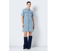 Noisy may Abito camicia 'NMNEW SIGNE' blu denim, Taglia 42