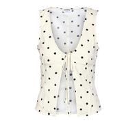Noisy may Camicia da donna nero / bianco Donna - PROMO - Maglie e top - Top - Camicette senza maniche Noisy may XL