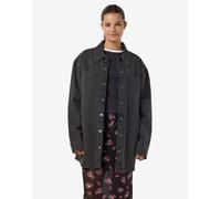 Noisy May - Camicia giacca in denim nero L