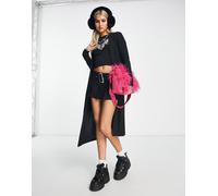 Noisy May - Cardigan lungo leggero nero XS