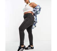Noisy May Curve - Jeans skinny grigi a vita alta-Grigio 48
