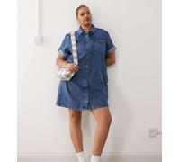 Noisy May Curve - Vestito di jeans lavaggio blu medio 54