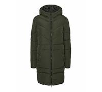 NOISY MAY Dalcon Long Jacket Donna Cappotto invernale verde oliva 100% poliestere