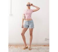Noisy May - Debby - Pantaloncini di jeans blu lavaggio chiaro XS