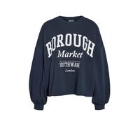 Noisy may Felpa navy / bianco Donna Noisy may L navy / bianco