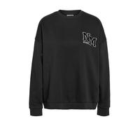 Noisy may Felpa 'NMBelieve' nero / bianco Donna Noisy may XL nero / bianco