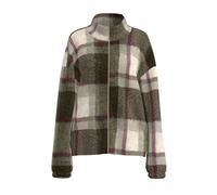 Noisy may Giacca di pile 'NMLUCA' crema / oliva / rosso rubino Donna Noisy may XL crema / oliva / rosso rubino