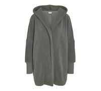 NOISY MAY Giacca donna in pile Teddy con cappuccio