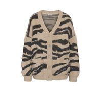 Noisy may Giacchetta marrone scuro / talpa Donna - PROMO - Pullover e cardigan - Maglioni - Cardigan Noisy may XL