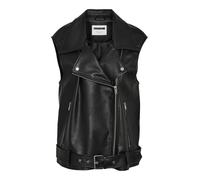 NOISY MAY Gilet da motociclista con cintura zip
