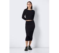 Noisy May - Gonna midi in maglia nera-Nero M
