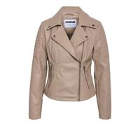 Noisy may Jacket Nmrebel L/S-Giacca Noos, Visone Argenteo, M Donna