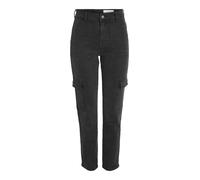 Noisy may Jeans cargo 'Moni' nero denim Donna - PROMO - Jeans - Straight leg Noisy may 26