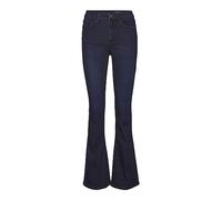 Noisy May Jeans NMSallie a zampa vita alta blu notte Taglia 30 Lunghezza 30