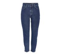 Noisy may - Moni - Jeans dritti a vita alta alla caviglia color blu scuro W31 L32