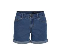 Noisy May - NMDEBBY NW SLIM SHORTS VI518MB NOOS Blu - Abbigliamento XS Blu