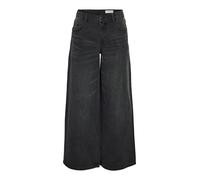 Noisy May Kettie Wide Leg Fit Vi559bl Jeans Nero 27 / 30 Donna