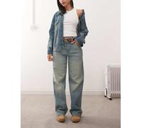 Noisy May - Josie - Jeans ampi a vita alta blu sfumato W31 L32