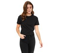 Noisy May - T-shirt a maniche corte nera-Nero S