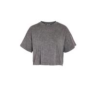 Noisy May - Nmalena S/S Washed T-Shirt Jrs Fwd Noos Grigio - Abbigliamento XS Grigio