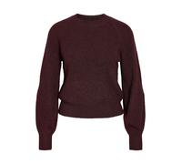 NOISY MAY Maglione comodo donna con costine e scollo rotondo