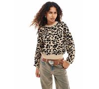 Noisy may Pullover 'NMCharlott' sabbia / nero Donna Noisy may M sabbia / nero