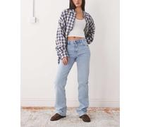 Noisy May - Monica - Jeans dritti a vita alta blu chiaro W25 L30