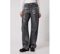 Noisy May - NMADRIANA NW SILVER COATED JEANS AZ453MB Blu - Abbigliamento 30 X 30 Blu